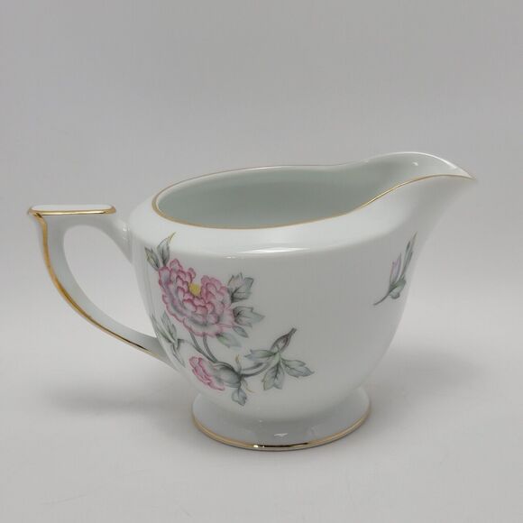 Mikado China Malay Made In Occupied Japan Sugar Bowl With Lid and Creamer - Picture 11 of 16